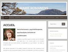 Tablet Screenshot of marieromanens.com